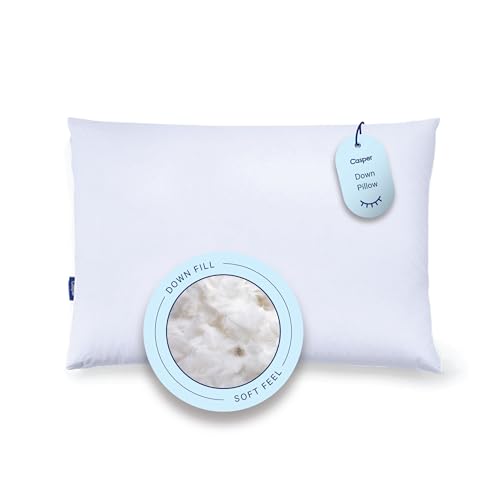 Image of Casper Sleep Down Pillow for Sleeping, King, White