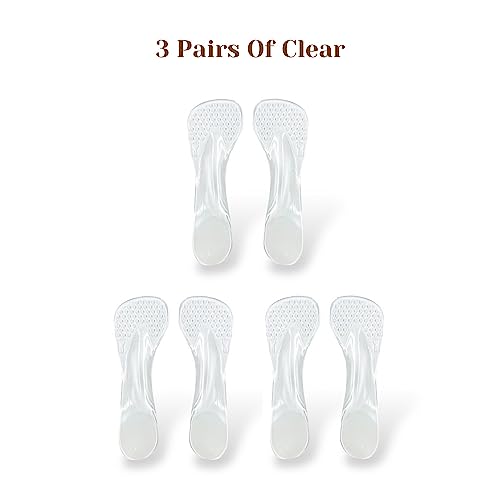 3 pares de plantillas con soporte de arco para mujer miniatura 2
