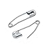 Dritz 3028 Curved Basting Safety Pins, Size 1 (50-Count)