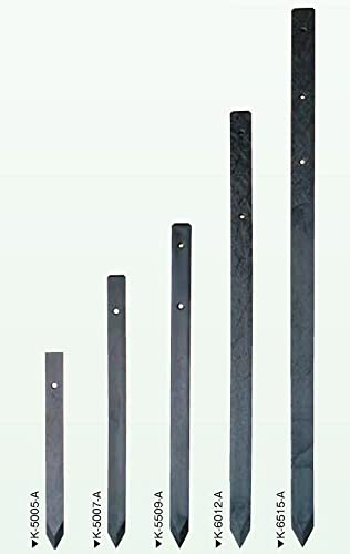 Amazon | 樹脂製 角杭 55mm × 55mm × 900mm / 12本入り 本体色