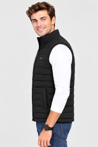 Nicehug Men's Puffer Sleeveless Jacket - Image 5