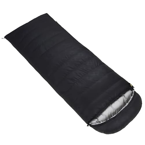 wkao Envelope Style Down Sleeping Bag, 82.7 X 31.5 in for Outdoor Adventures, Ideal for Camping, Napping, and Travel
