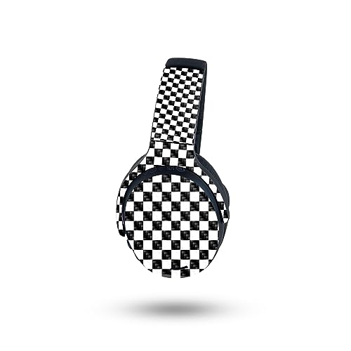 Image of MightySkins Carbon Fiber Skin Compatible with Skullcandy Crusher ANC 2 - Check | Protective, Durable Textured Carbon Fiber Finish | Easy to Apply, Remove, and Change Styles