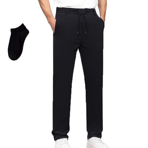 Enachic Pants, MeshIrons - Ice Silk Mesh Panel Casual Pants, Linochic Cooling Casual Sweatpants