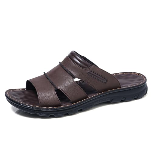 Mens Slides Summer Sandals Comfort Walking Open Toe Flat Sandals Size 6-13