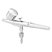 Pistola Aerografo Doppia azione Gravità Alimentare Aerografo Doppia azione 7CC Aerografo Kit Air Brush Gun Vernice Pistola a spruzzo Kit Strumenti per giocattoli Cura delle unghie(0.5mm)