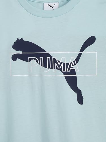 Image of PUMA Kids Graphic T-Shirt & Fleece Short Set (Toddler)