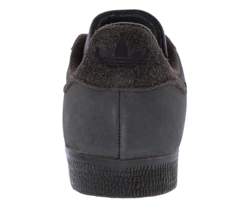 Image of adidas Gazelle Mens Shoes Size 6, Color: Charcoal /Brown