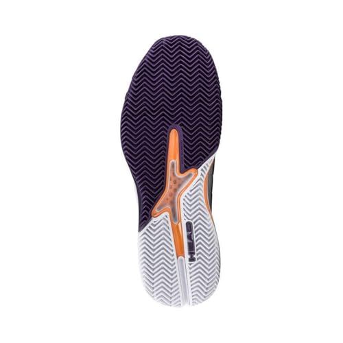 Calzado Head Revolt Pro 5.0 Clay gris con suela de espiga para tierra batida 4