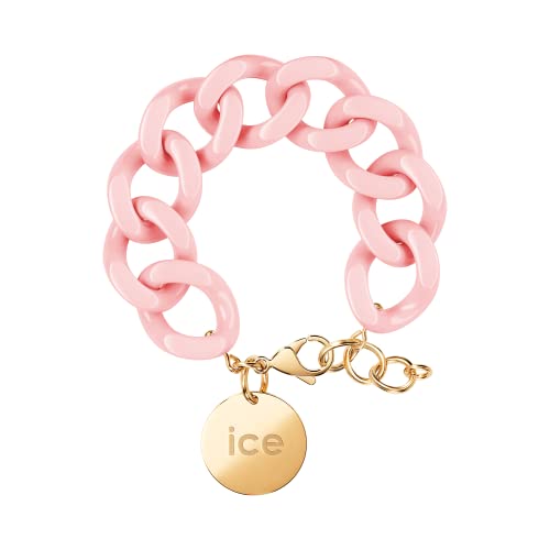Bracelet mailles XL pour femmes ICE Jewellery avec médaille dorée