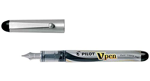 Pilot Vpen bir kez-mürekkepli kalem, gümüş rengi