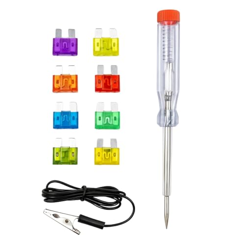 Kit 10 Fusíveis Automotivos com Chave de Teste e Jacaré – Vários ...