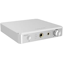 KGUSS Topping A50 III NFCA Headphone amp Pre-Amplifier - SE/BAL Input 6.35mm Single-end 4.4mm Balanced Jack 3500mW x2 Powerful Output A50III Silver