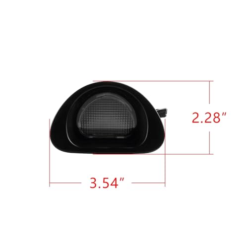 Luz de matrícula Citroën C1 soluciona fallo de luz trasera vieja 6