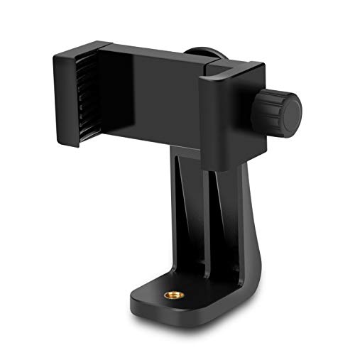 Handy Stativ Adapter, Fotopro Handyhalterung Stativ mit Standard 1/4"-20 Schraubenkopf, Universal Smartphone Mount Adapter, Handy Halter für iPhone 12 Pro Max/11 Pro Max/ 8 Plus Samsung Galaxy S10 S20 Cover