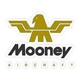 3 Pcs Stickers Mooney Decal Aircraft Vinyl Decor Bumper 2-5 Inch Sticker for Wall Laptop Helmet Water Bottle Bike Car