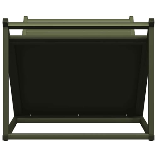 Étagère à bûches vert olive en acier ATOMSTACK MAKER 70cm - 4