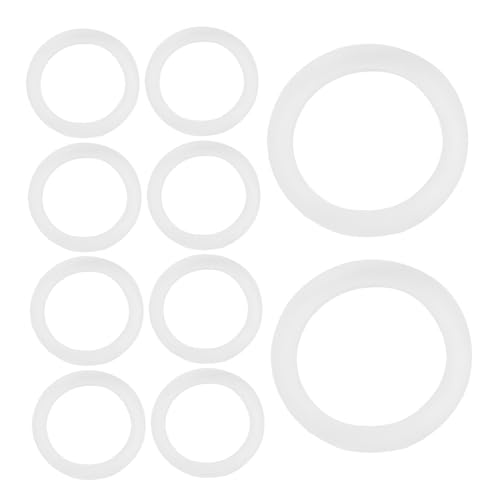 GRIRIW Hot Dog Machine Accessories 10pcs Grease Separator Rings Sausage Machine Gear Chain Barbecue Grill Tool Kit