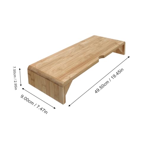 Support écran PC en bois pour un bureau scandinave et ordonné - 3