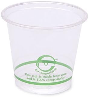 World Centric's 100% Biodegradable, 100% Compostable PLA 6oz Cold Cup (P...