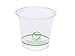 World Centric's 100% Biodegradable, 100% Compostable PLA 6oz Cold Cup (Package of 400) 1