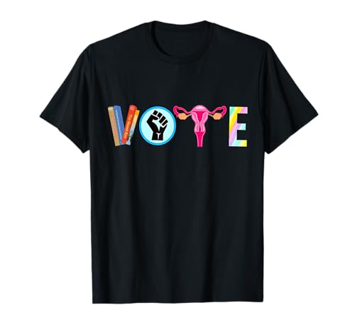Libri vietati al voto Diritti riproduttivi BLM Attivismo politico Maglietta
