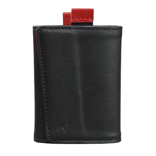 Image of The Frenchie Co. - Speed Wallet Mini - Italian leather card sleeve - RFID blocking slim magnetic quick-access design - Holds up to 12 cards and 15 bills for one-handed use