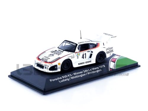 CMR Porsche 935 K3 Le Mans Winner 1979 1:43 Blanco/Rojo miniatura 2