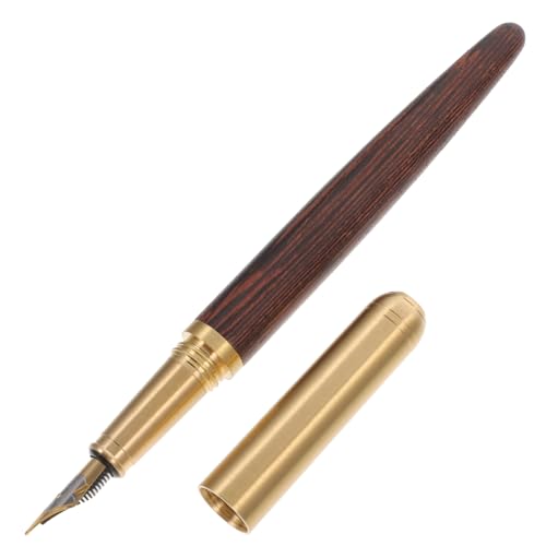 Stylo à plume en bois pour croquis, écriture fine et calligraphie