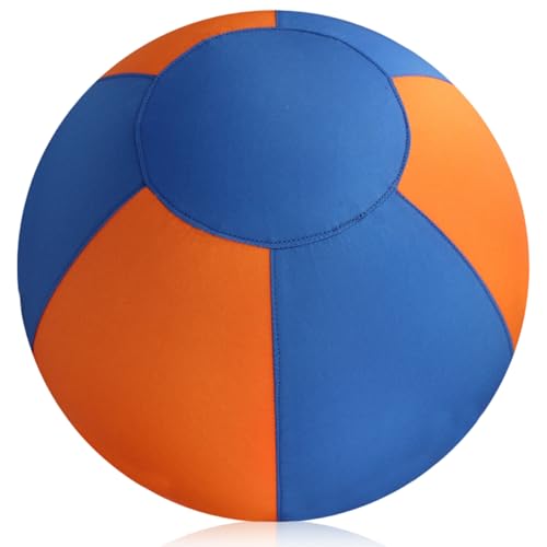 Hüteball für Hunde, 45, 7 cm großer PVC-Hüteball mit Polyester-Überzug mit Reißverschluss, kratzfest, interaktives Mehrzweckspielzeug für Pferde und Schafe, Hundeball, Hundespielzeug, Ball für Hun