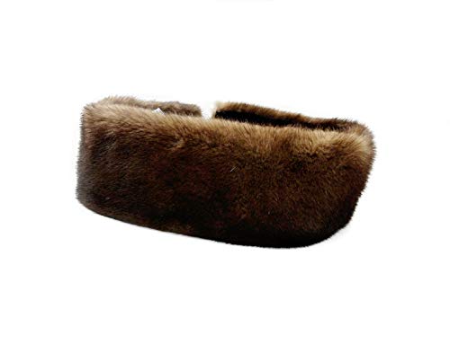 Hima 100% Mink Full Fur 24’’ Multiple Function Headband/Neck Warmer/Collar