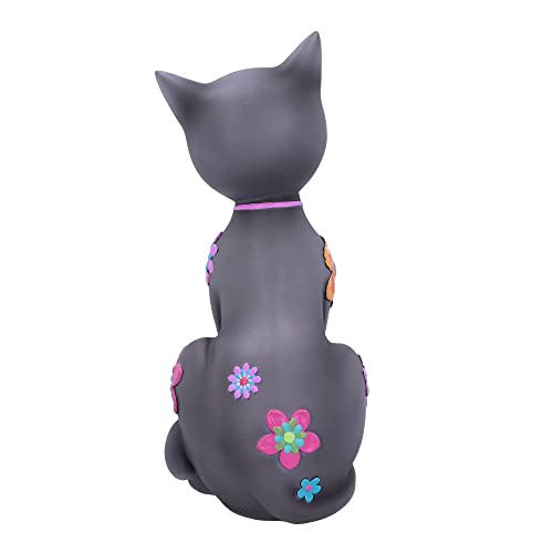 Hippy Kitty statuette Nemesis Now multicolore objet déco chat polyrésine unisexe - 5