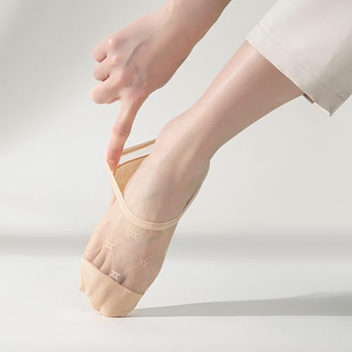 Image of Soxbang Ultra Thin Liner Socks Seamless 5-11.5US,No Show Socks for Women Lightweight Flat Boat Line Cotton Footies