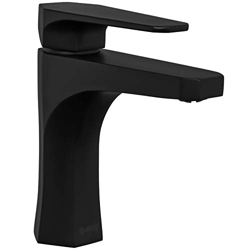 AKDY Faucet Single Handle Single Hole Bathroom Faucet, Bathroom Faucet One Hole, Deck Mount Bathroom...