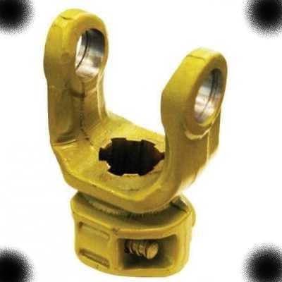 TM NEXDYNAMI PTO Replacement Yoke Series 4 1-3/8"; 6 Spline Quick Disconnect Pin Compatible with/Replacement for All States Ag Parts