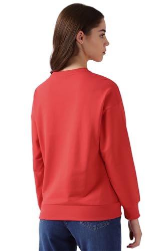 Image of Van Heusen Cotton Women Round Neck Sweatshirt