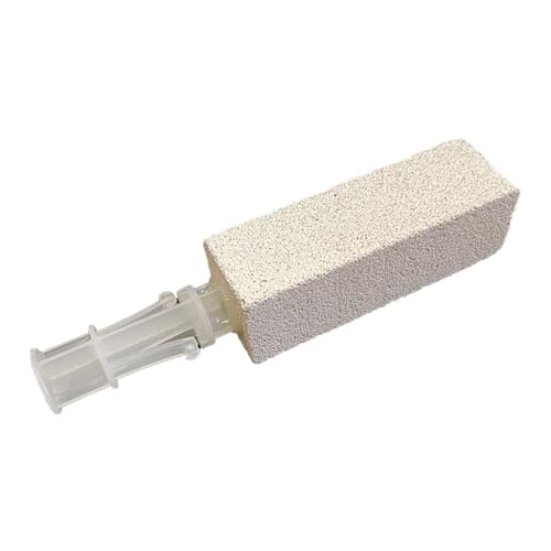 de piedra pómez para limpieza, limpiador de tazón de piedra pómez | Anillos de agua dura Cadena de fregado con el mango,Medido de manchas sin rascar Heavy Duty Potency Cleaner Fuera para BBQ Grill
