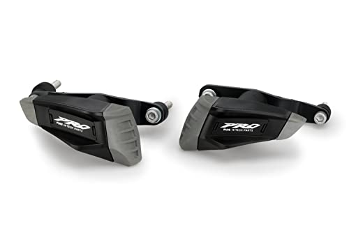 Protections moteur Pro 2.0 Puig 21371N noires en polyamide