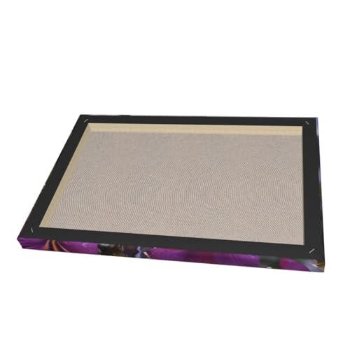 Œuvre d'art pour décoration murale d'intérieur tableau violet 30x45cm