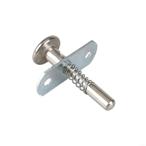 Sistema di chiusura a stantuffo in acciaio di diverse applicazioni che misura 6 5x45mm con molle affidabili e due viti di montaggio necessarie fornite