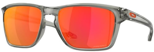 Oakley OO9448 Sunglasses Bundle: OO 9448 944832 Sylas Grey Ink Prizm Ruby and Universal Anti-slip Silicone Leash