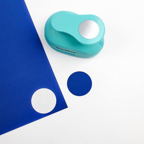 Image of Itsy Bitsy Craft Punch cutting size 1.5 Inch Circle Shape Cutter for Paper Crafting, Scrapbooking,Card Making,DIY Projects,shapes cutter for craft, cutting machine for craft