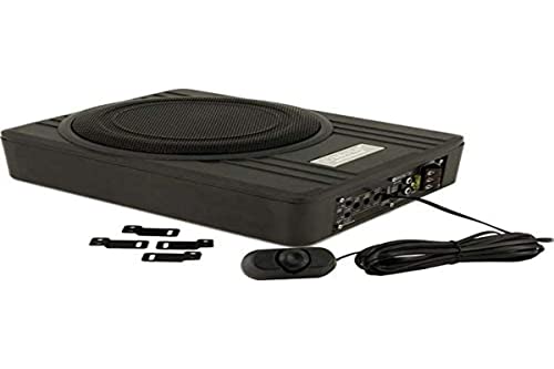 SSDN 10 inch 'Under-Seat' Subwooferbox activ plat - 600 Real Watt