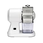 RGV Robusta Junior - Grattugia Elettrica con Rullo in Acciaio Inox Ø58x82 mm, 150W, Tramoggia in Alluminio Lavabile, Contenitore Estraibile con Coperchio Salvafreschezza