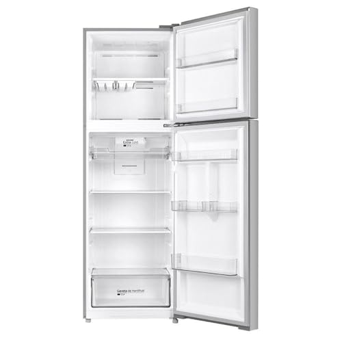 Geladeira Midea Duplex MD-RT572EVD461 Frost Free Inox com Painel Touch e Turbo Freezer – 425 litros – 110V