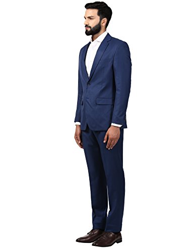 Image of Park Avenue Blue Regular Fit Suits