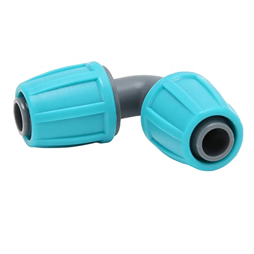 Lock Elbow Adapter, PE 6.5x6.5cm Pipe Elbow Lock Connector Water Pipe Fitting for Garden - Image 3