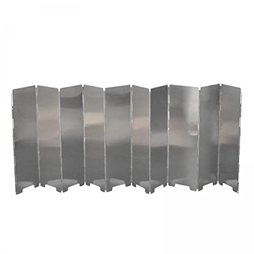 2x10Pcs Outdoor Wind Shield Camping Grills Wind Panels Gas Stove Windscreen-image-40