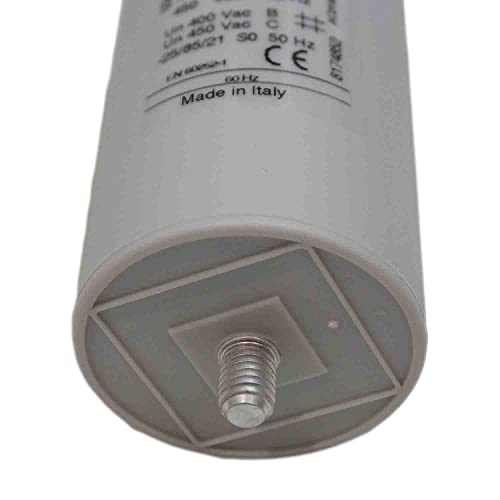 Condensatore motore permanente 75uf 450v a fili
