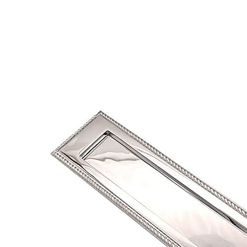 Placca Buca Lettere In Ottone Bronzo Anticato - Made In Italy - Per Cassetta Postale Da Muro